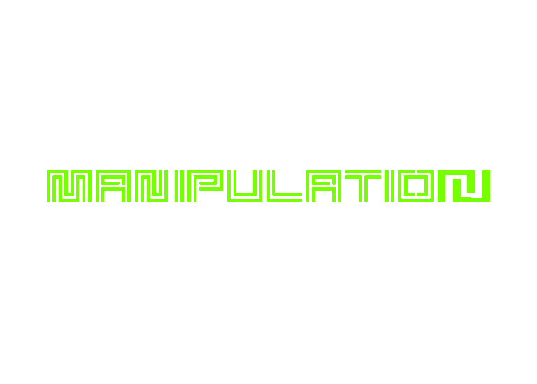 MANIPULATION LOGO BY TOMMY WARZECHA, VERSVS 2024